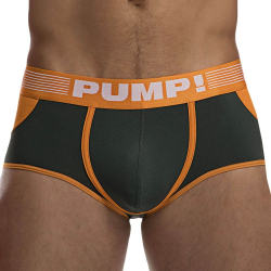 Shorty Bottomless Access Squad Kaki - Orange Pump!