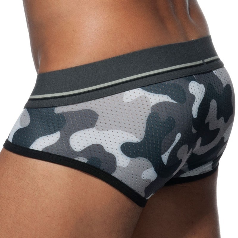 Addicted Mesh brief push up 3-pack tropical print