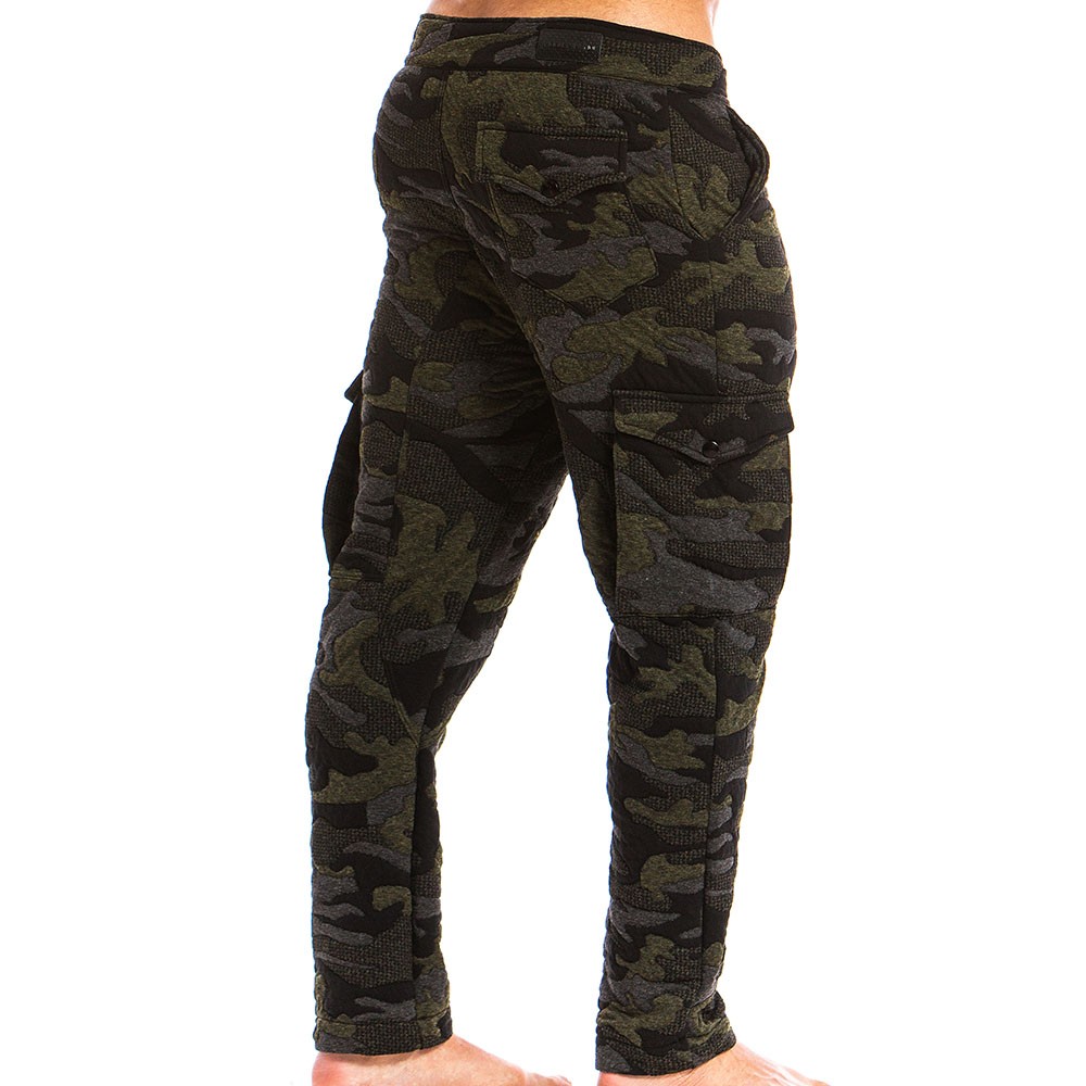 Modus Vivendi Jock Pants - Khaki Camouflage