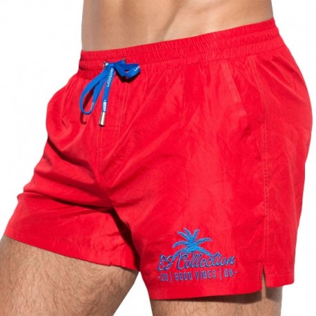 Short de Bain Mini Basic Rouge Inderwear Homme Sport & Maillots de bain Maillots de bain Shorts de bain 