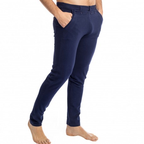 Blue Ohmme Discovery Mens Chinos Yoga Pants 