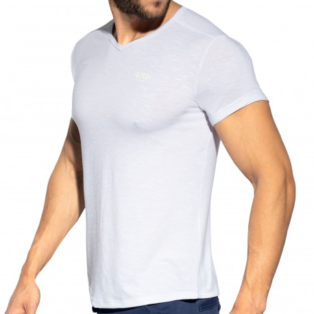 Homme Vêtements T-shirts T-shirts sans manches et débardeurs Débardeur Crop Muscle Coton ES COLLECTION pour homme en coloris Blanc 