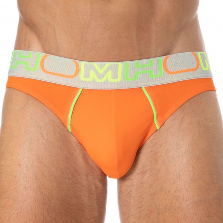 Slip Training Microfibre Hom pour homme en coloris Orange Homme Vêtements Sous-vêtements Slips et boxers 