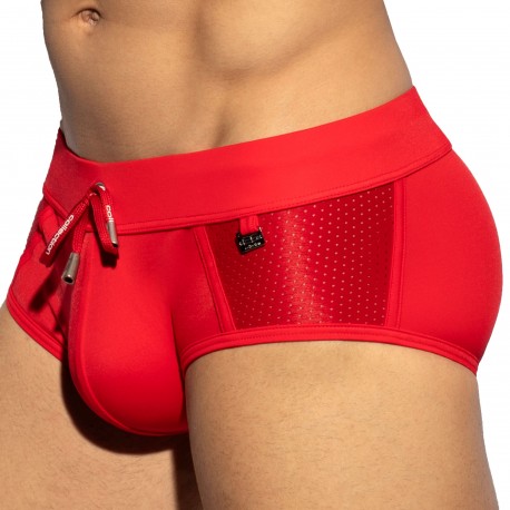 Slip de Bain Classique Rouge Inderwear Homme Vêtements Sous-vêtements Boxers 