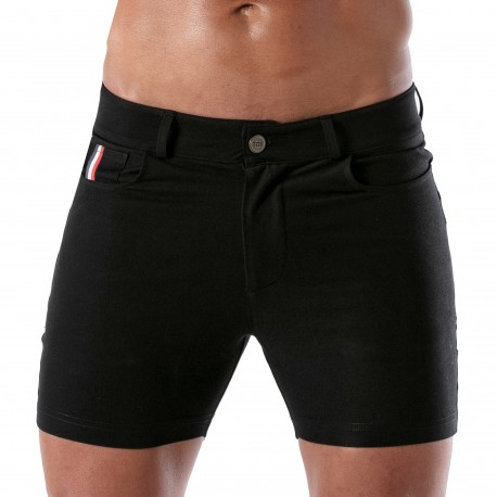 Homme Vêtements Shorts Bermudas Shorts et bermudas Satin Antidote pour homme en coloris Noir 