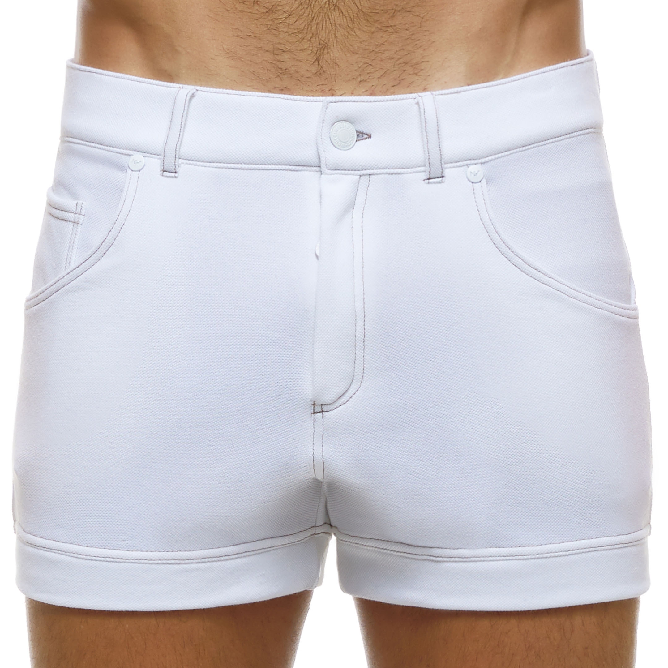 Modus Vivendi Jeans Shorts - White